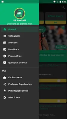DZ Football android App screenshot 0