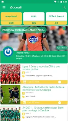 DZ Football android App screenshot 10